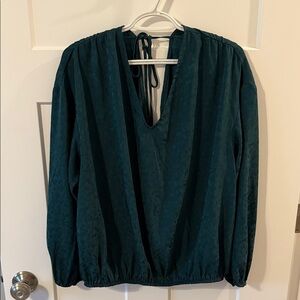 Lane Bryant Deep Teal Blouse